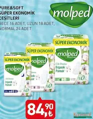 MOLPED PURE & SOFT SÜPER EKONOMİK PED ÇEŞİTLERİ MOLPED PURE & SOFT SÜPER EKONOMİK PED ÇEŞİTLERİ